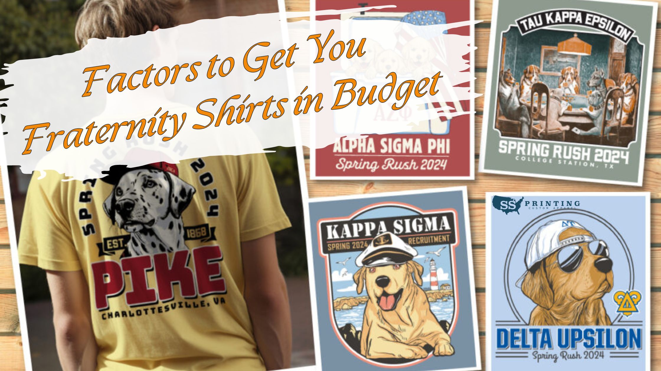 Tips to Help You Get Fraternity Shirts on a Budget